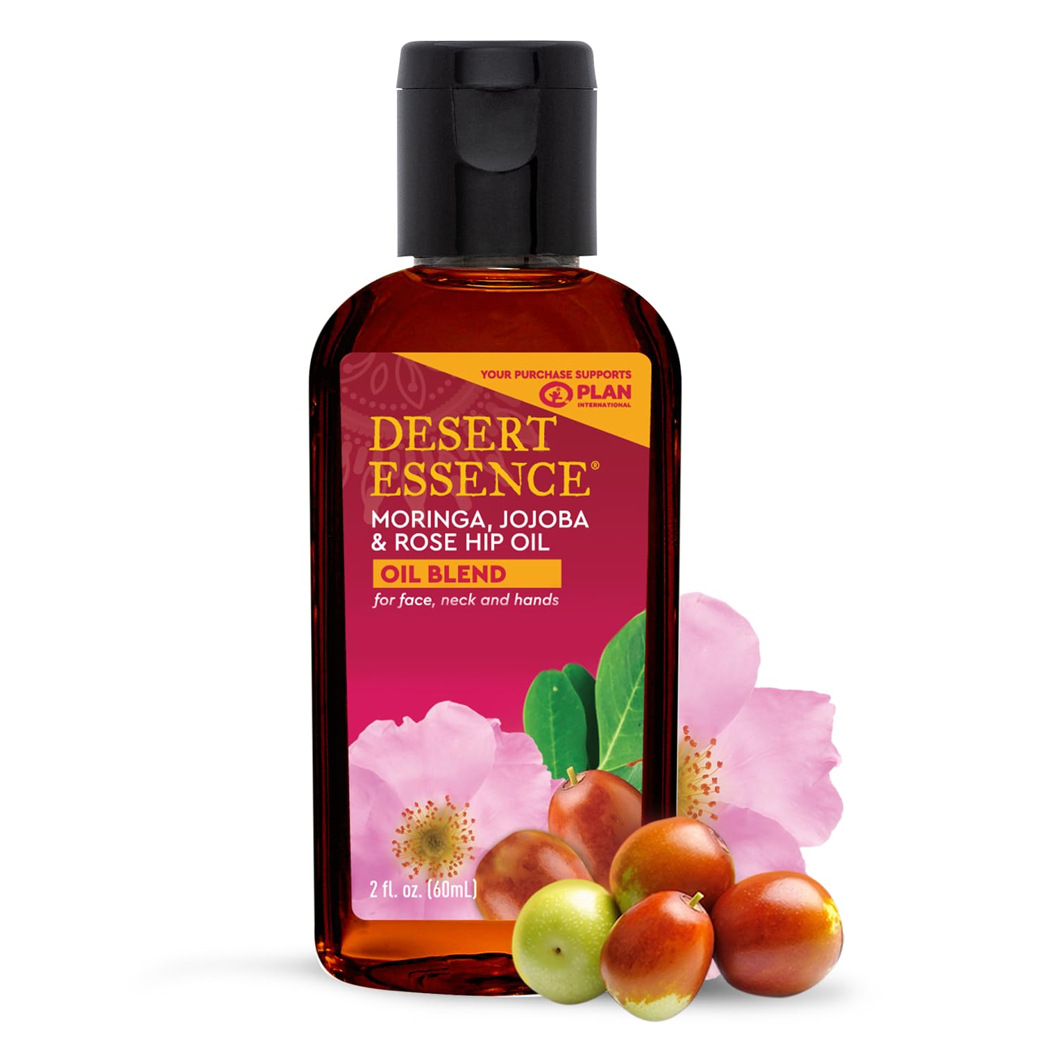 Desert Essence Jojoba: textura suave para aplicación en cuello y manos