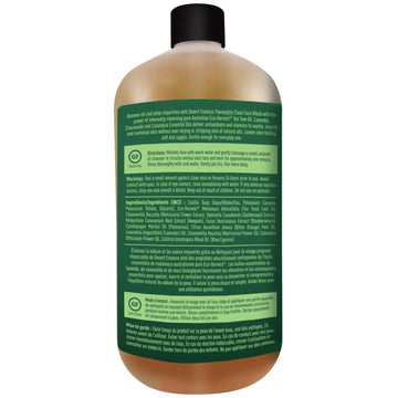 Ingredientes botánicos de Desert Essence Tea Tree presentes en la fórmula limpia