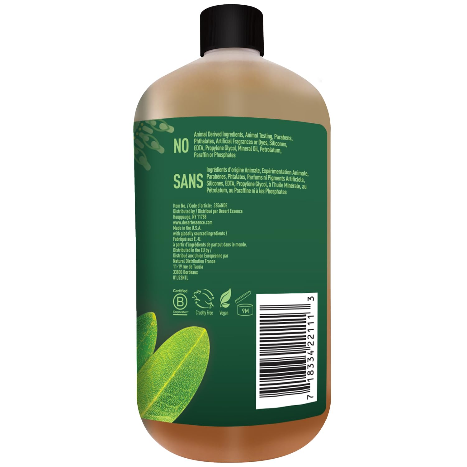 Uso diario del Desert Essence Tea Tree limpiador facial en rutina de cuidado