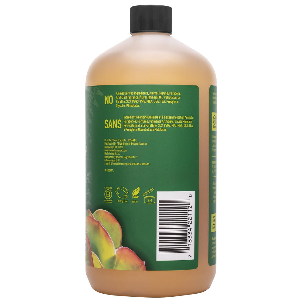 Uso diario de Desert Essence para rostro, manos y cuerpo
