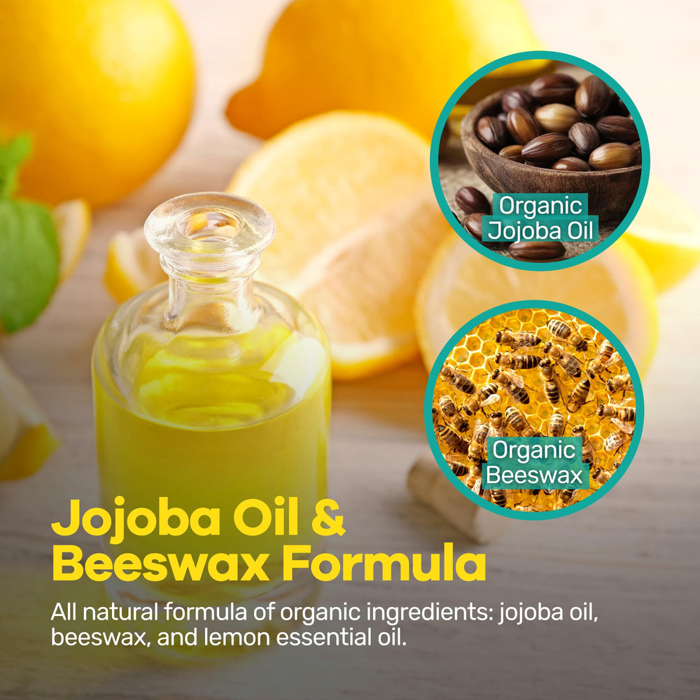 Bálsamo labial limón con cera de abejas, protección diaria