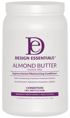 Design Essentials Acondicionador Expreso de Mantequilla de Almendra, vertido en botella para hidratación rápida