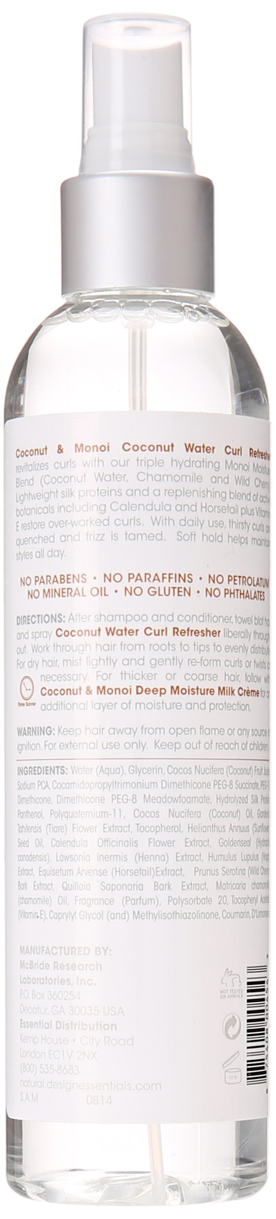 Aplicación en cabello seco con rociador, distribución uniforme para definición.