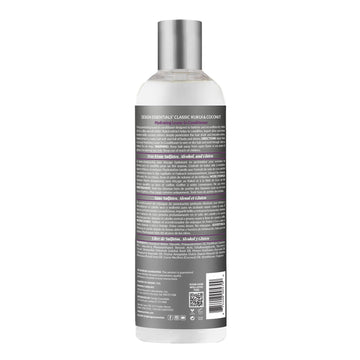Design Essentials Kukui & Coconut Leave-In on hair during styling for shine.