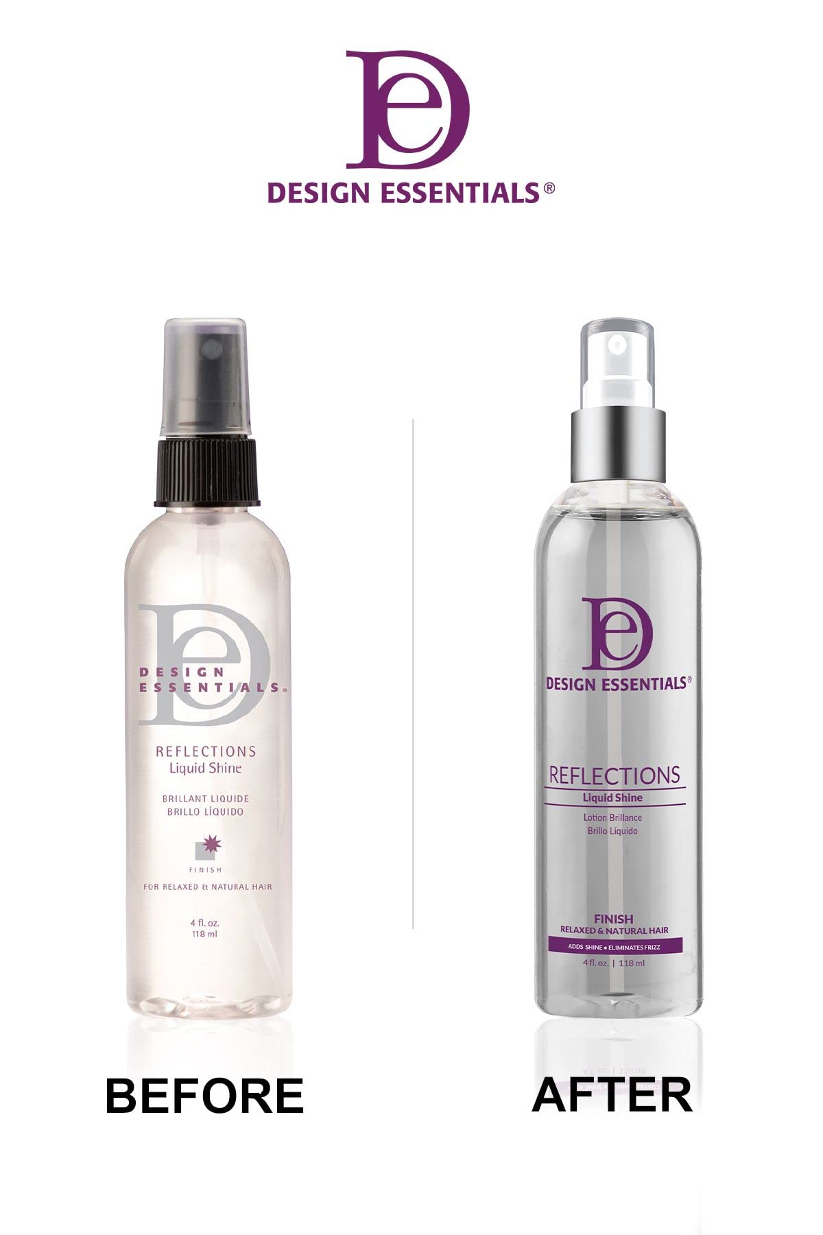 Design Essentials Reflections: protección térmica para peinado con calor sin daño