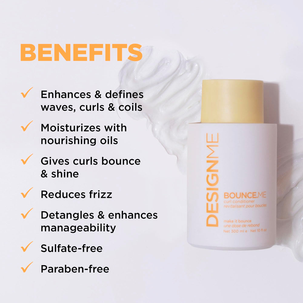 Design.Me BOUNCE.ME aplicar en rizos para textura suave