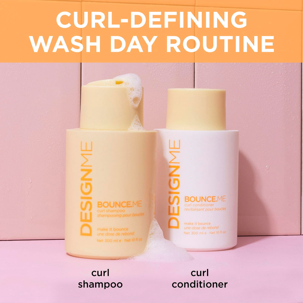 Design.Me Bounce.ME Champú: control-del-frizz, cabello más manejable.