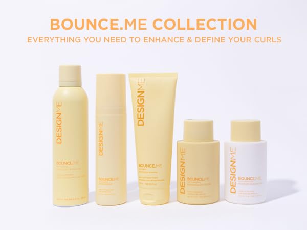 Protección de calor de Bounce.Me hasta 400°F para peinados con calor.
