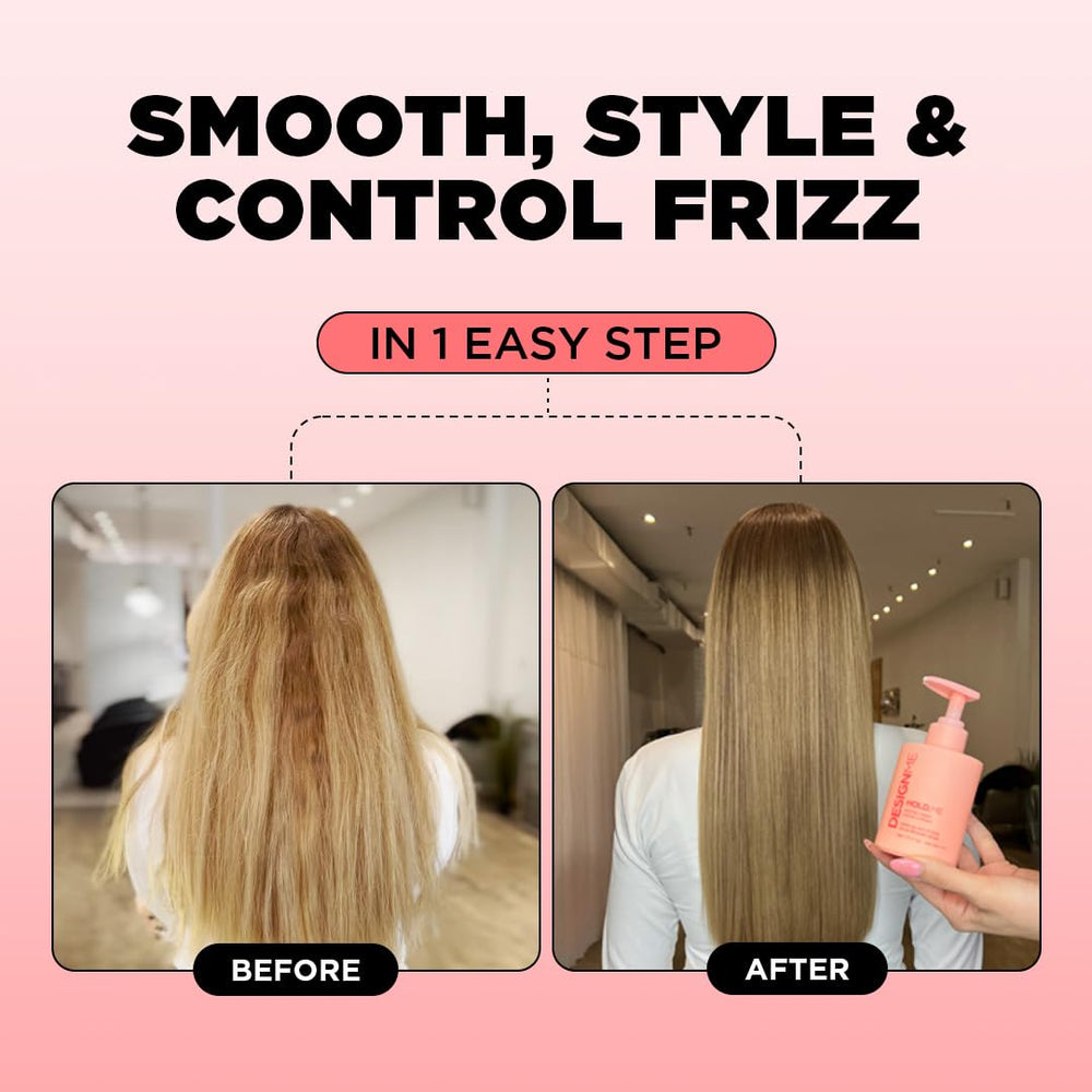 Design.Me HOLD.ME offre une texture légère sans alourdir les cheveux.