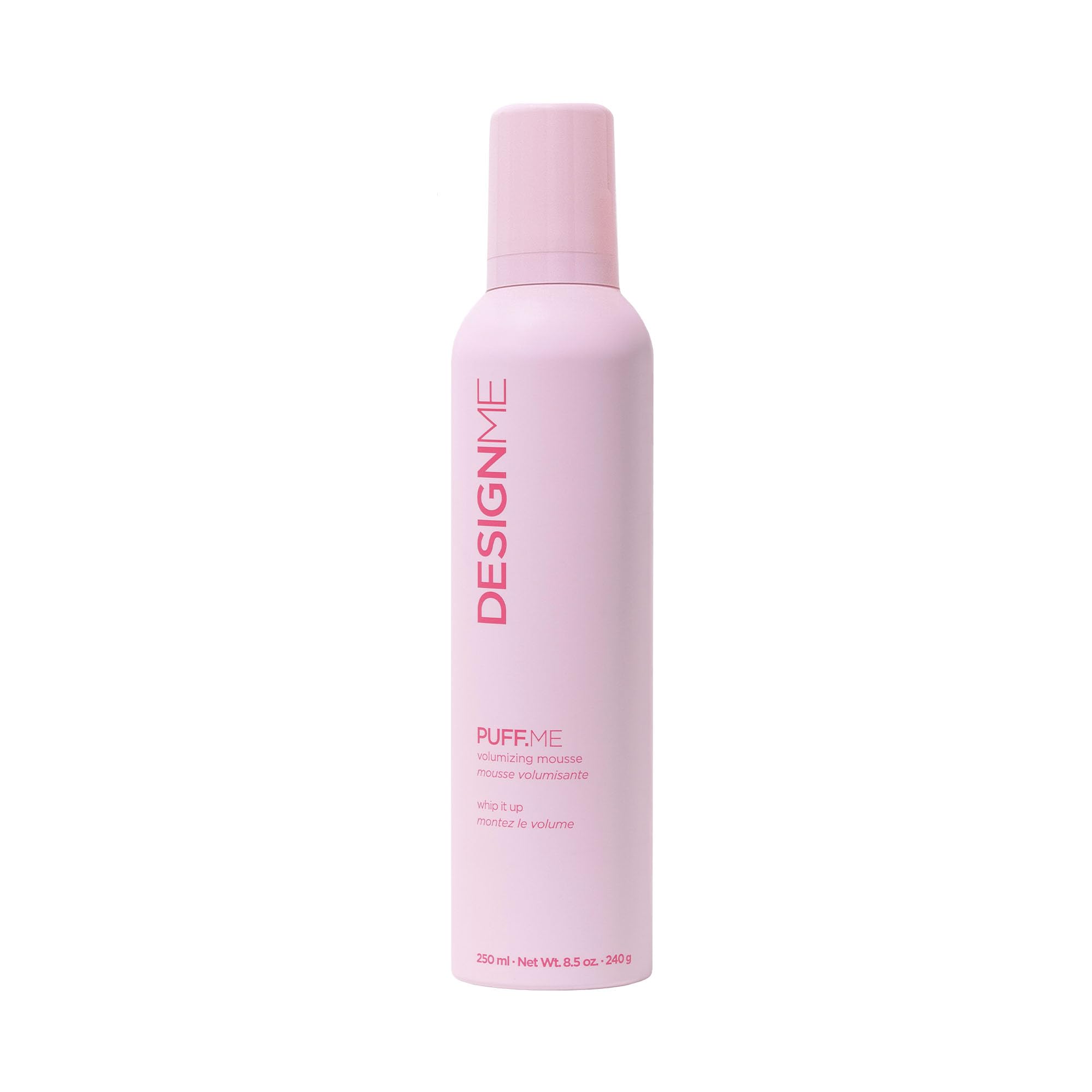 Design.Me PUFF.ME Mousse en frasco de 250 ml aporta volumen ligero sin apelmazar