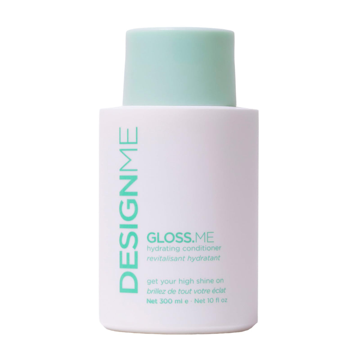 Design.Me GLOSS.ME: botella del acondicionador hidratante para cabello suave y manejable.