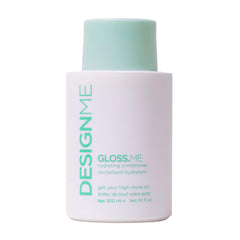 Design.Me GLOSS.ME: botella del acondicionador hidratante para cabello suave y manejable.