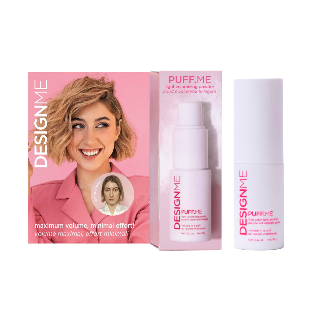 PUFF.ME texturizante de Design.Me crea levantamiento natural sin apelmazar.