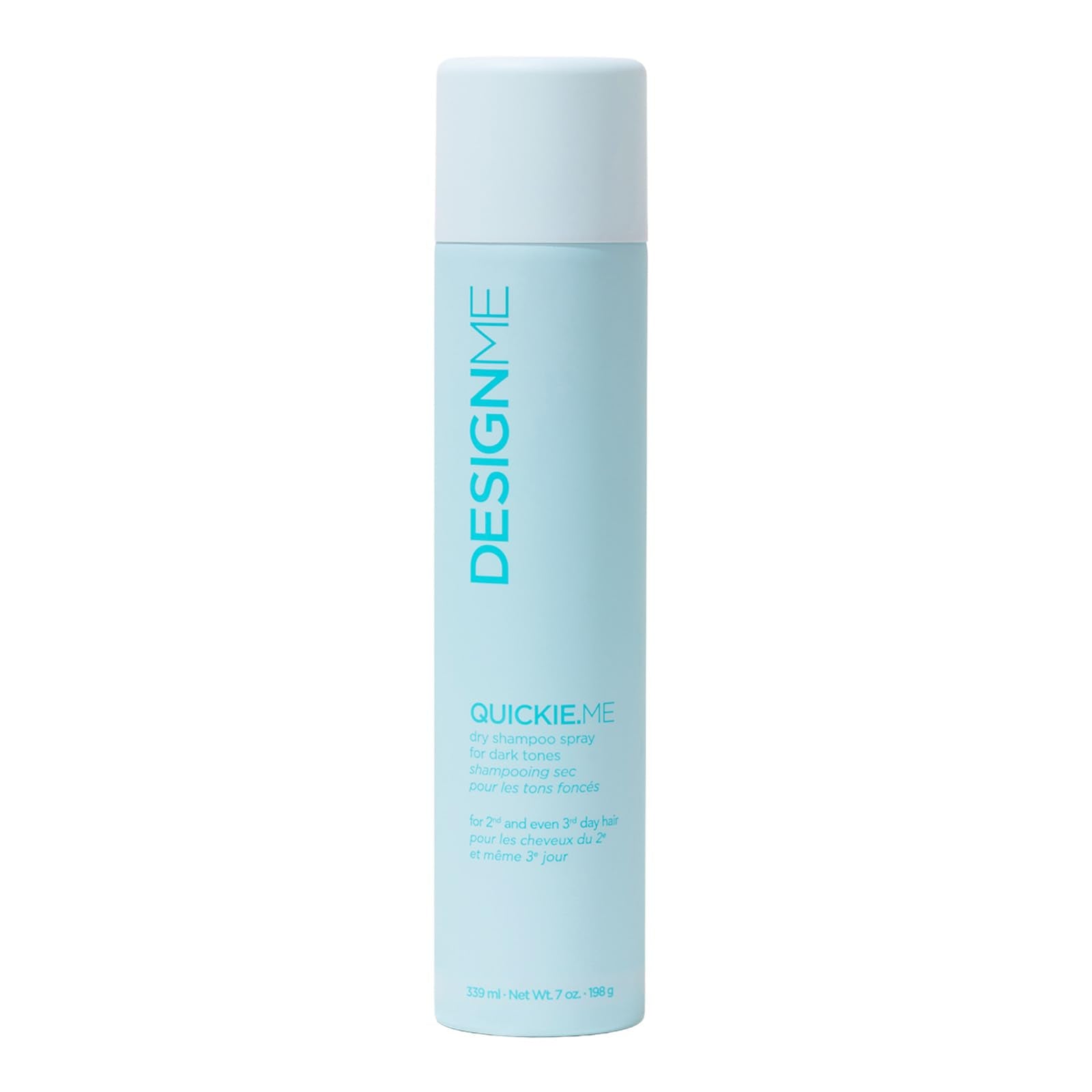 Design.Me QUICKIE.ME pour cheveux foncés: bouteille et spray rafraîchissant sans eau