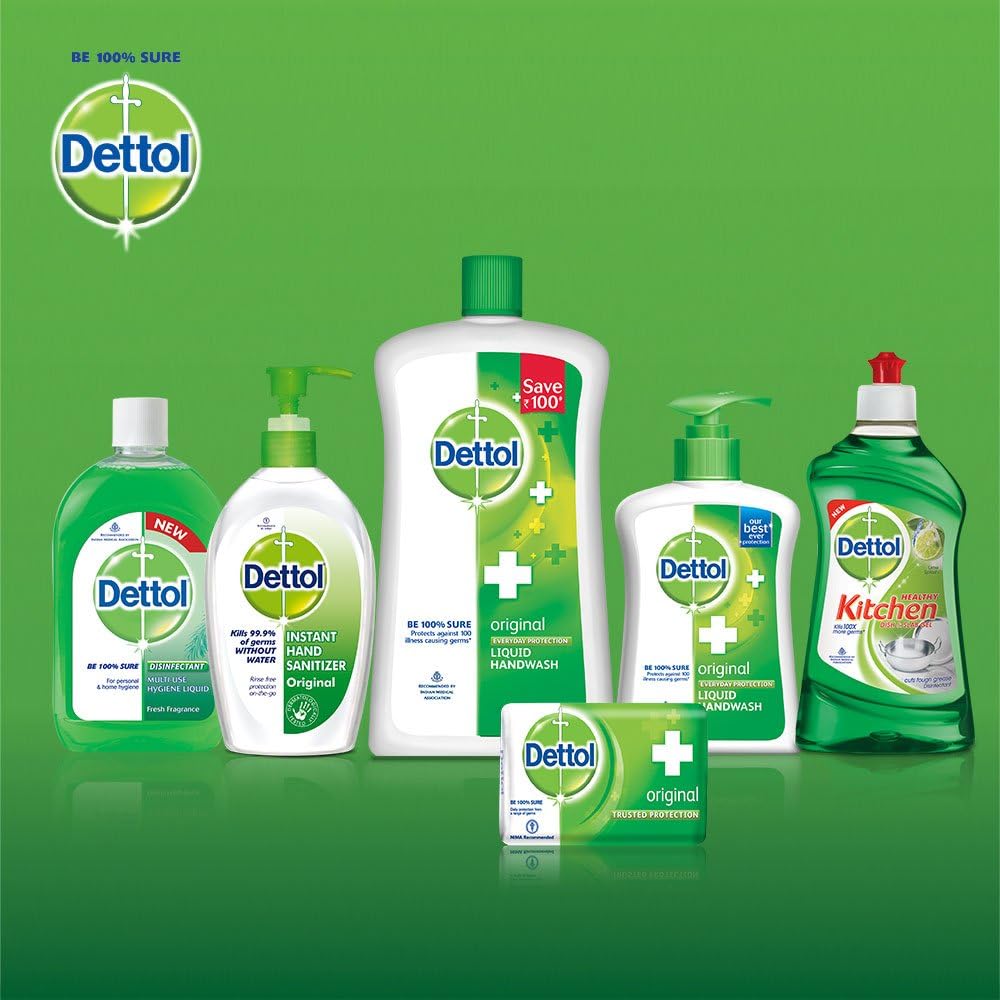 Empaque de Dettol Cool transmite limpieza y confianza para toda la familia.