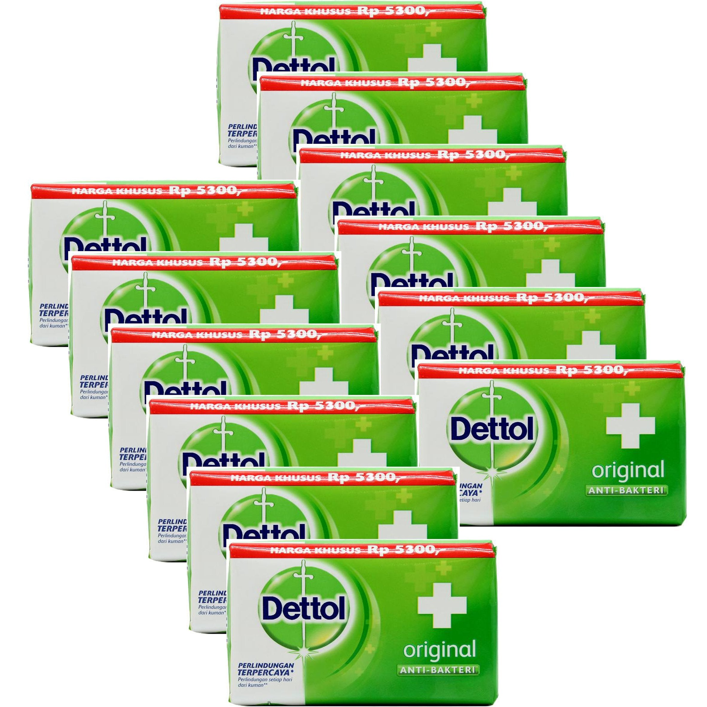Dettol Jabón Original pack 12: higiene diaria para toda la familia