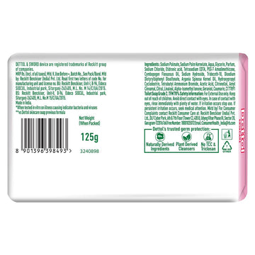 Dettol Jabón: higiene diaria confiable para toda la familia.