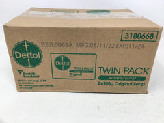 Dettol Jabón Original Antibacteriano – dermatológicamente probado para cuidado de la piel.