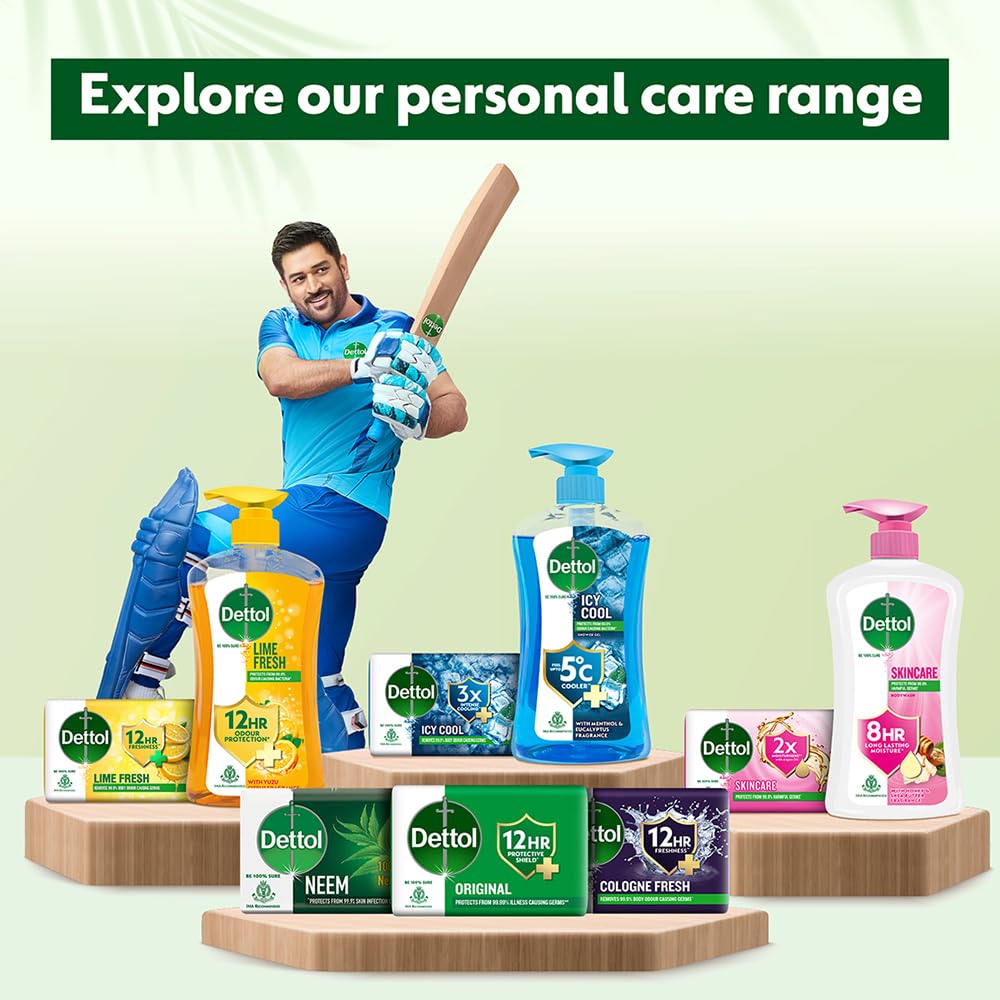 Dettol Nourish: limpieza diaria sin jabón agresivo, piel confortable.