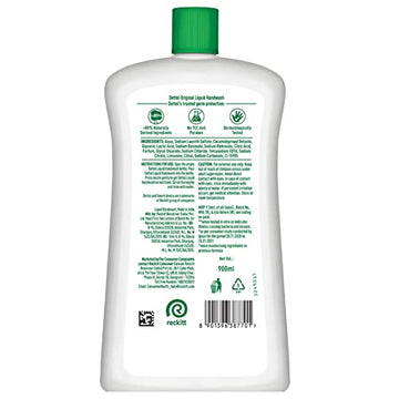 Dettol Original Lavado de Manos, paquete doble listo para compartir