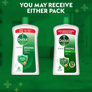 Dettol Original Lavado de Manos, mano limpia con jabón en espuma