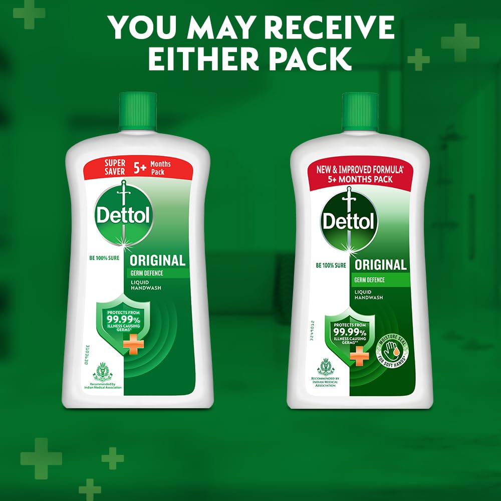 Dettol Original Lavado de Manos, mano limpia con jabón en espuma