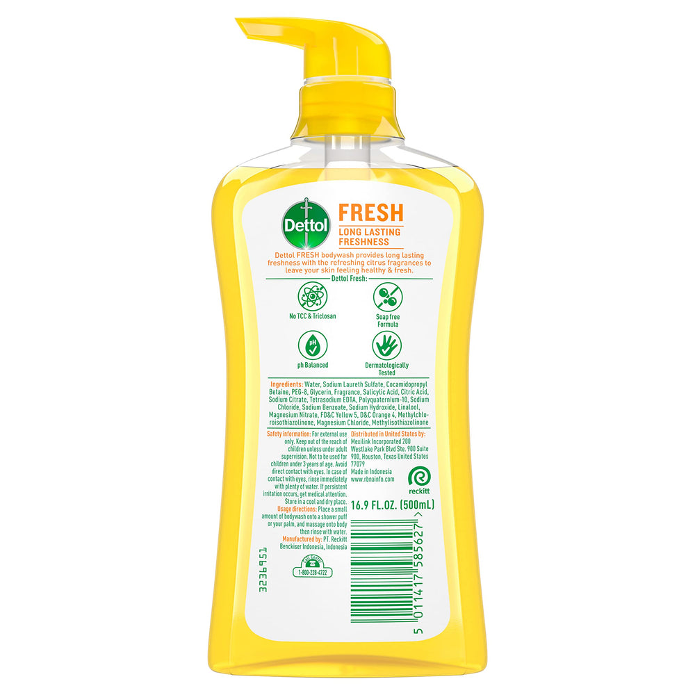 Textura cremosa del gel Dettol Yuzu para una limpieza suave.