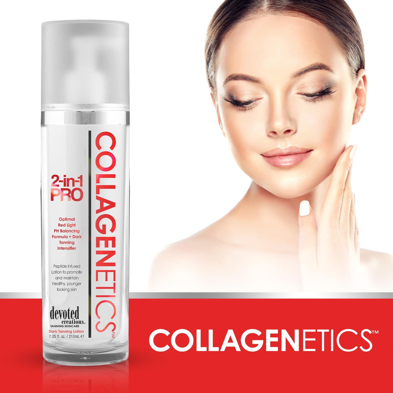 Collagenetics de Devoted Creations, envase con diseño elegante y práctico