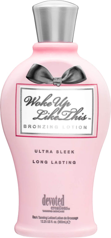 Devoted Creations WOKE UP LIKE THIS: aplicación suave para bronceado uniforme.