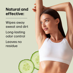 Dew Well toallitas desodorantes para gimnasio, absorben olores suavemente.