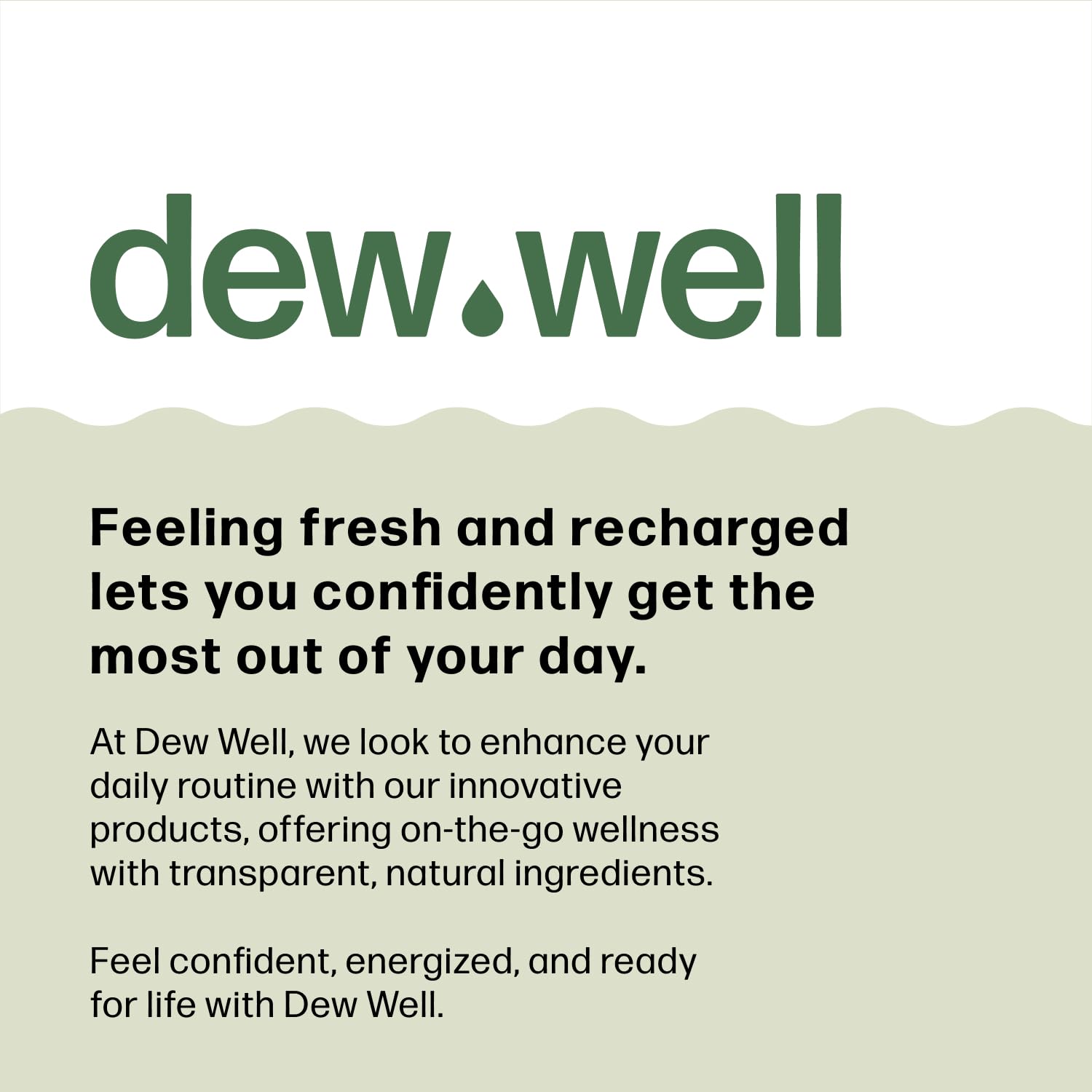 Dew Well pepino, toallitas desodorantes para uso diario y portable.