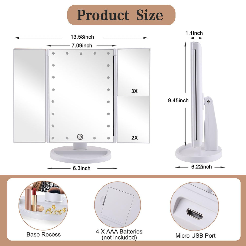 Grossissements 3x/2x/1x pour détails fins avec deweisn