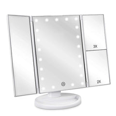 Miroir deweisn avec 21 DEL pour un maquillage précis et éclatant