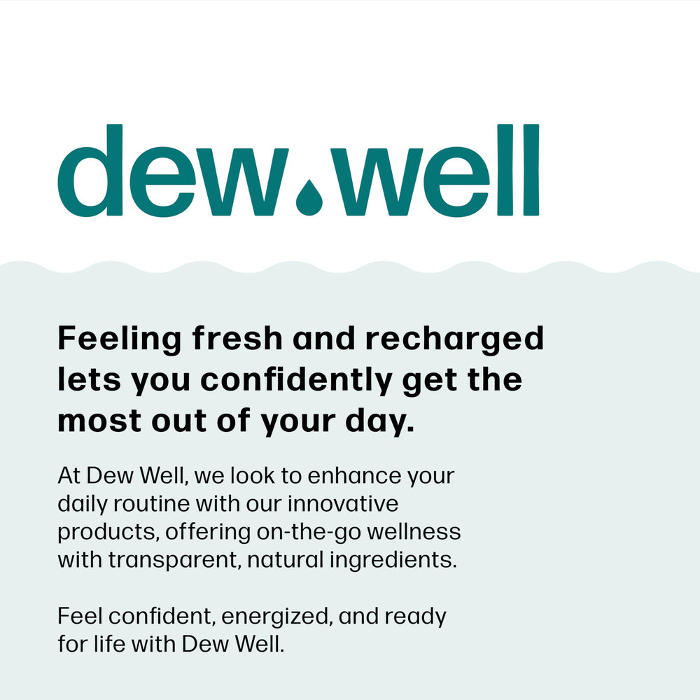 Uso diario Dew Well para mujeres, sensación fresca.