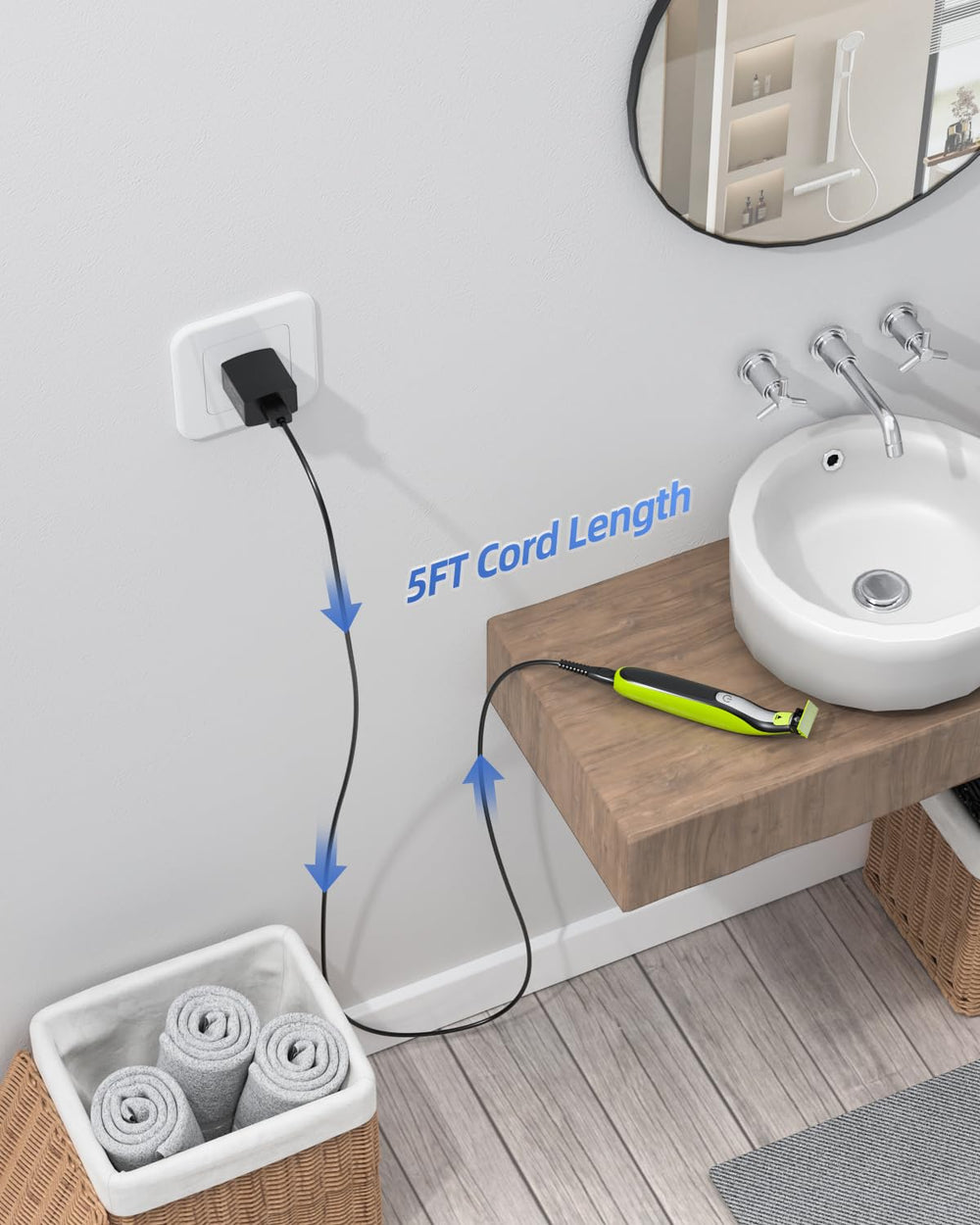 Dexpt carga 5V 2A para afeitadoras Philips con rendimiento óptimo.