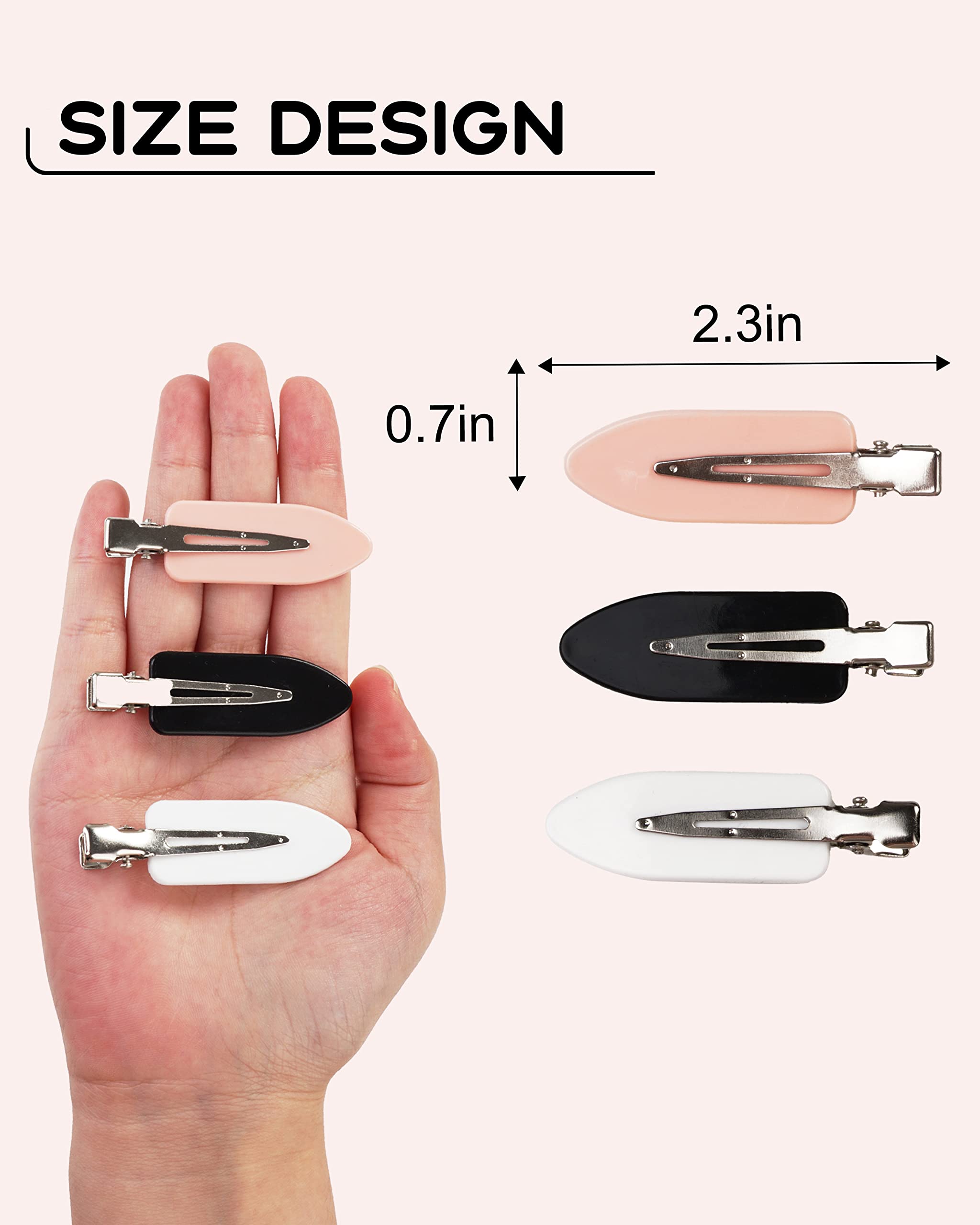 DF DUALFERV ideales para maquillaje, sostienen el cabello sin interferir.