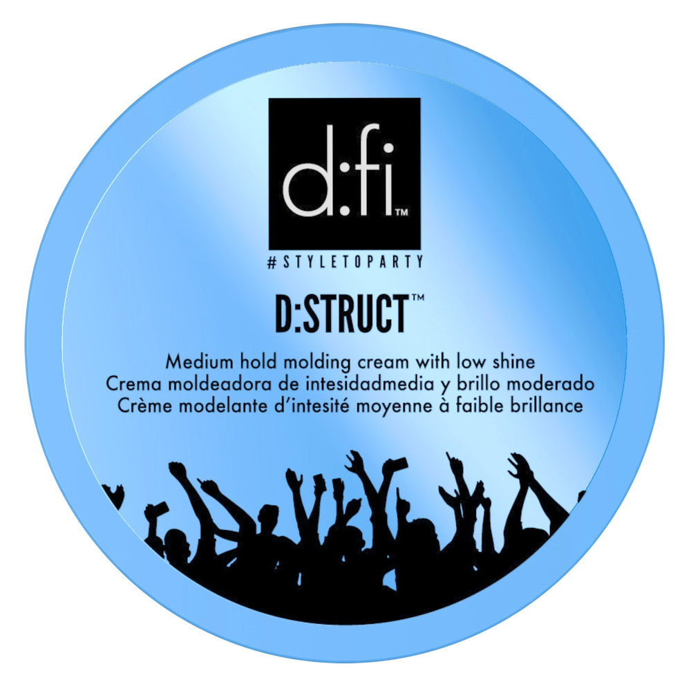 D:fi D:Struct crema modeladora, definición flexible para peinados con textura diaria