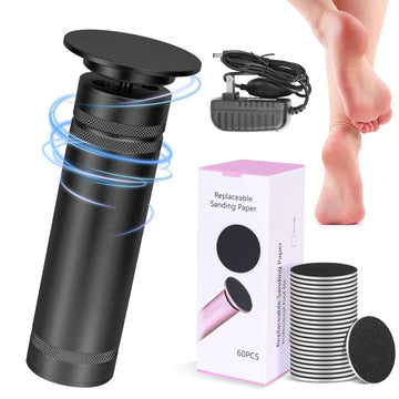 DGJUZE PowerPro removedor con motor 36W en uso para pies suaves