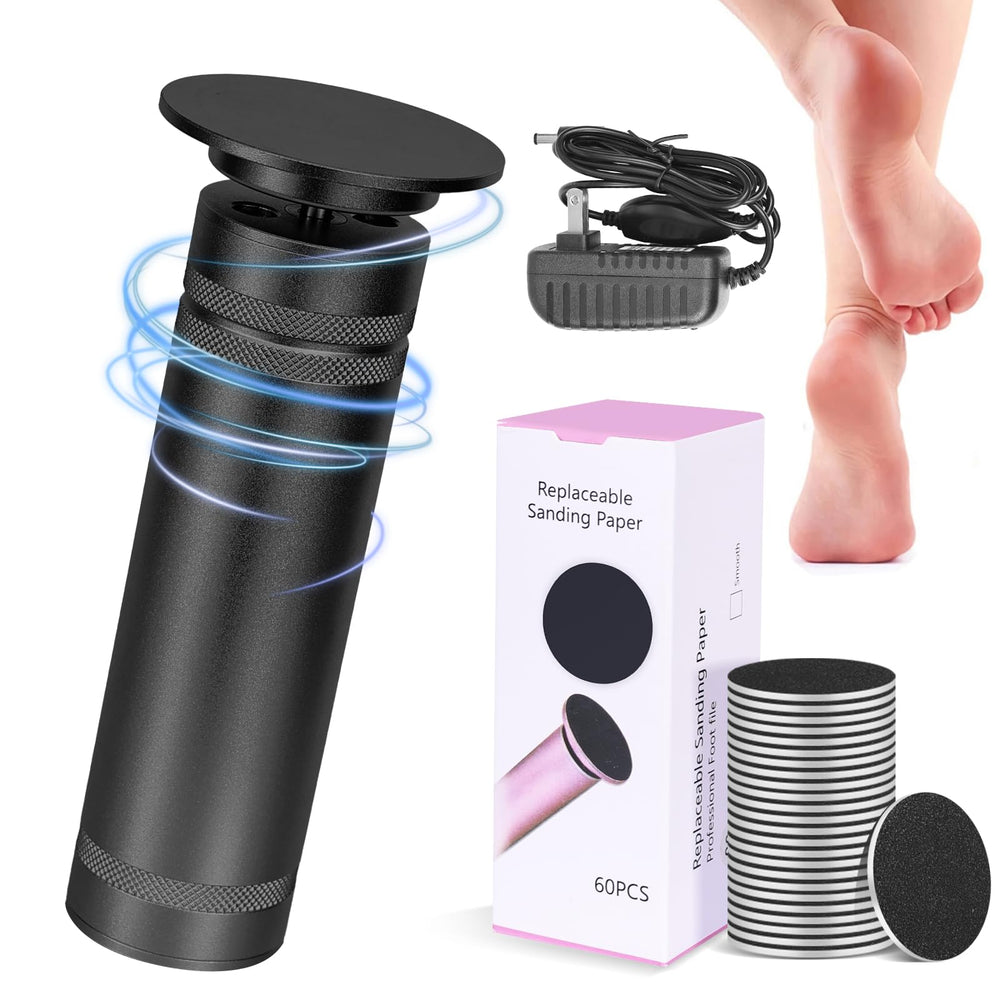 DGJUZE PowerPro removedor con motor 36W en uso para pies suaves