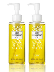 DHC Deep Cleansing Oil en botella, elimina maquillaje y suciedad sin dejar residuos.