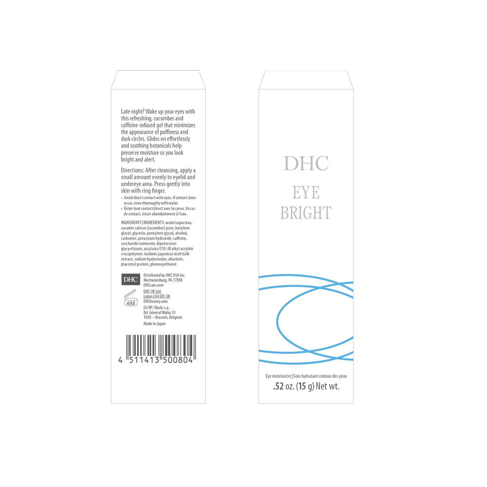 DHC Eye Bright apto para día y noche.
