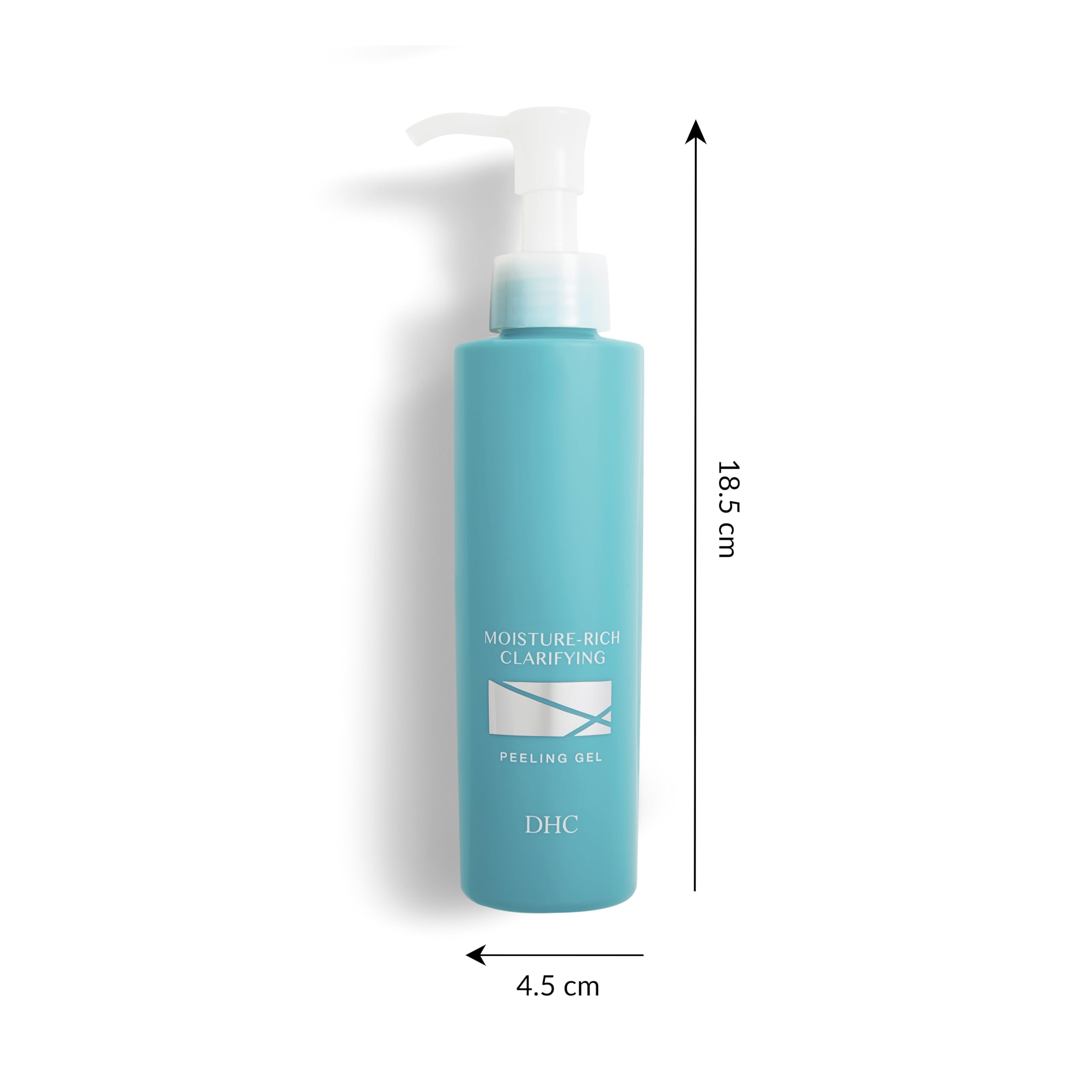 DHC gel exfoliante respeta la línea del cabello y zonas con vello.