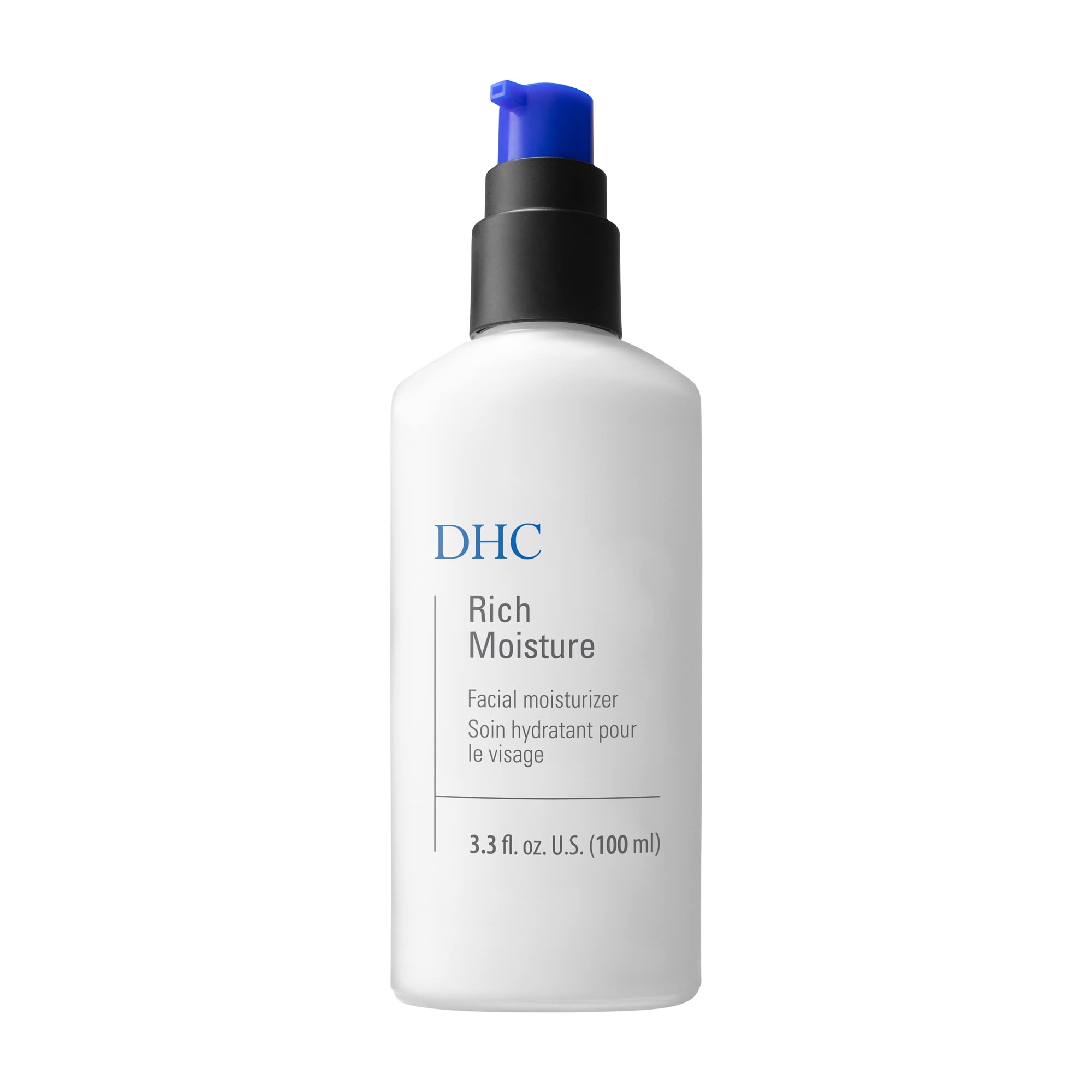 DHC Hidratación Rica, botella con vertido para hidratación ligera y rápida.