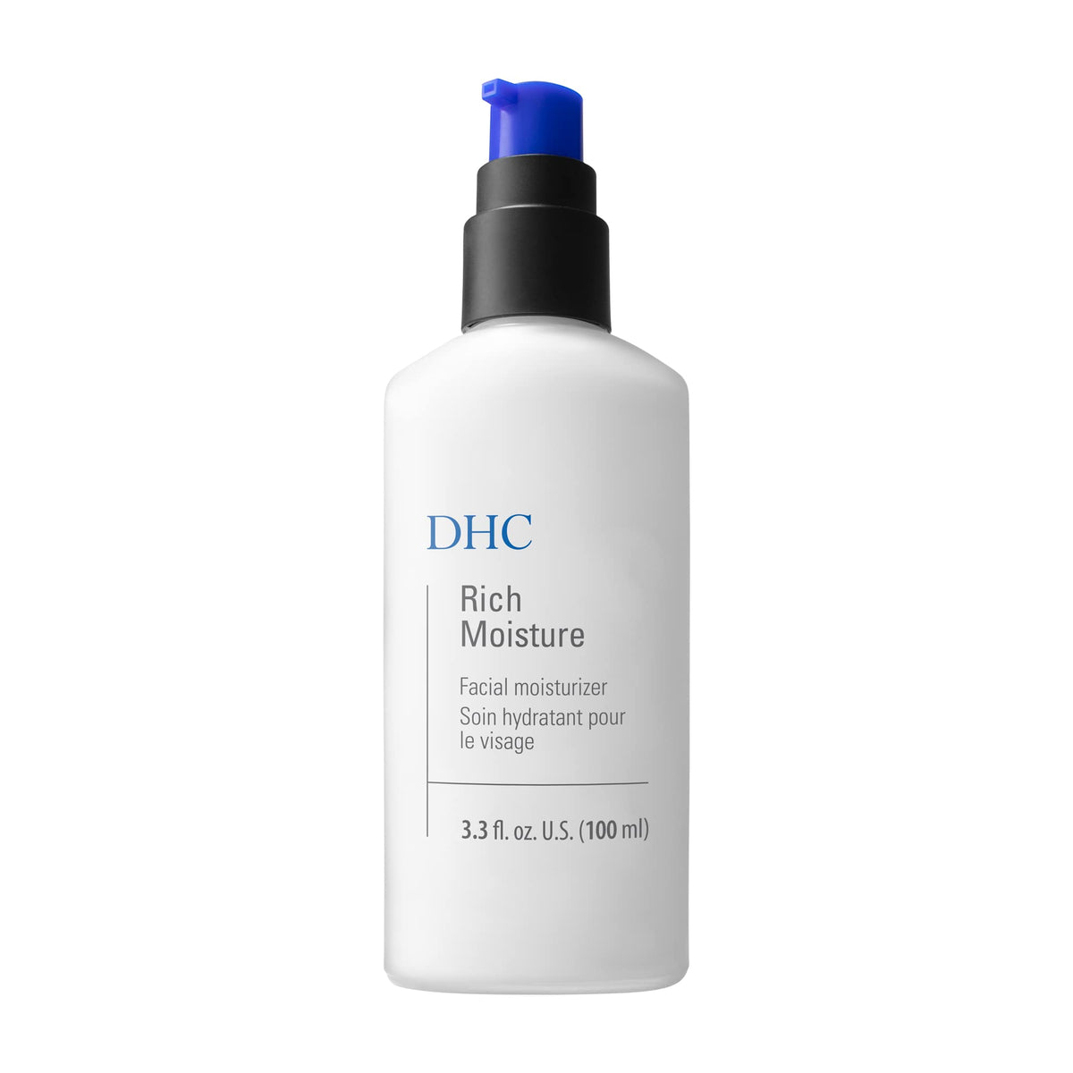 DHC Hidratación Rica, botella con vertido para hidratación ligera y rápida.