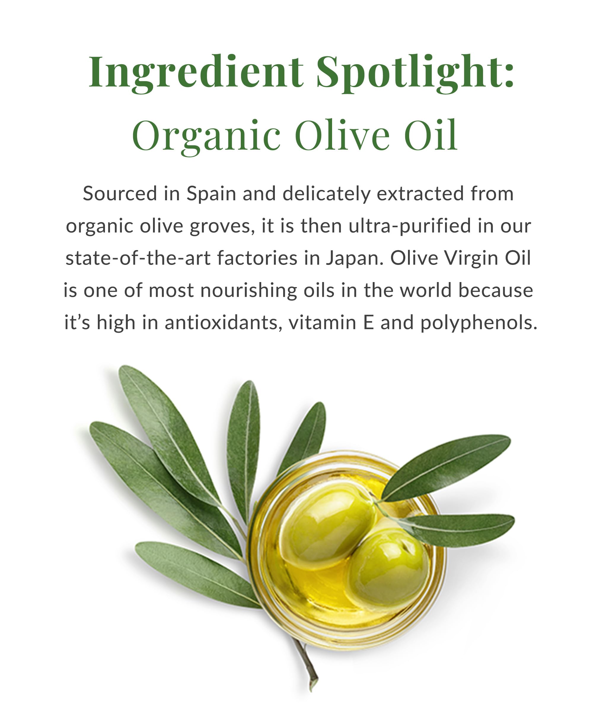 DHC ingrediente botánico esqualano y cera de abejas, cuidado nutritivo.