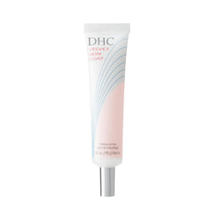 DHC Velvet Skin Coat: botella transparente para una aplicación suave.