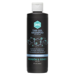 DHS T Gel Champú anti caspa en envase de 236 ml para limpieza profunda.