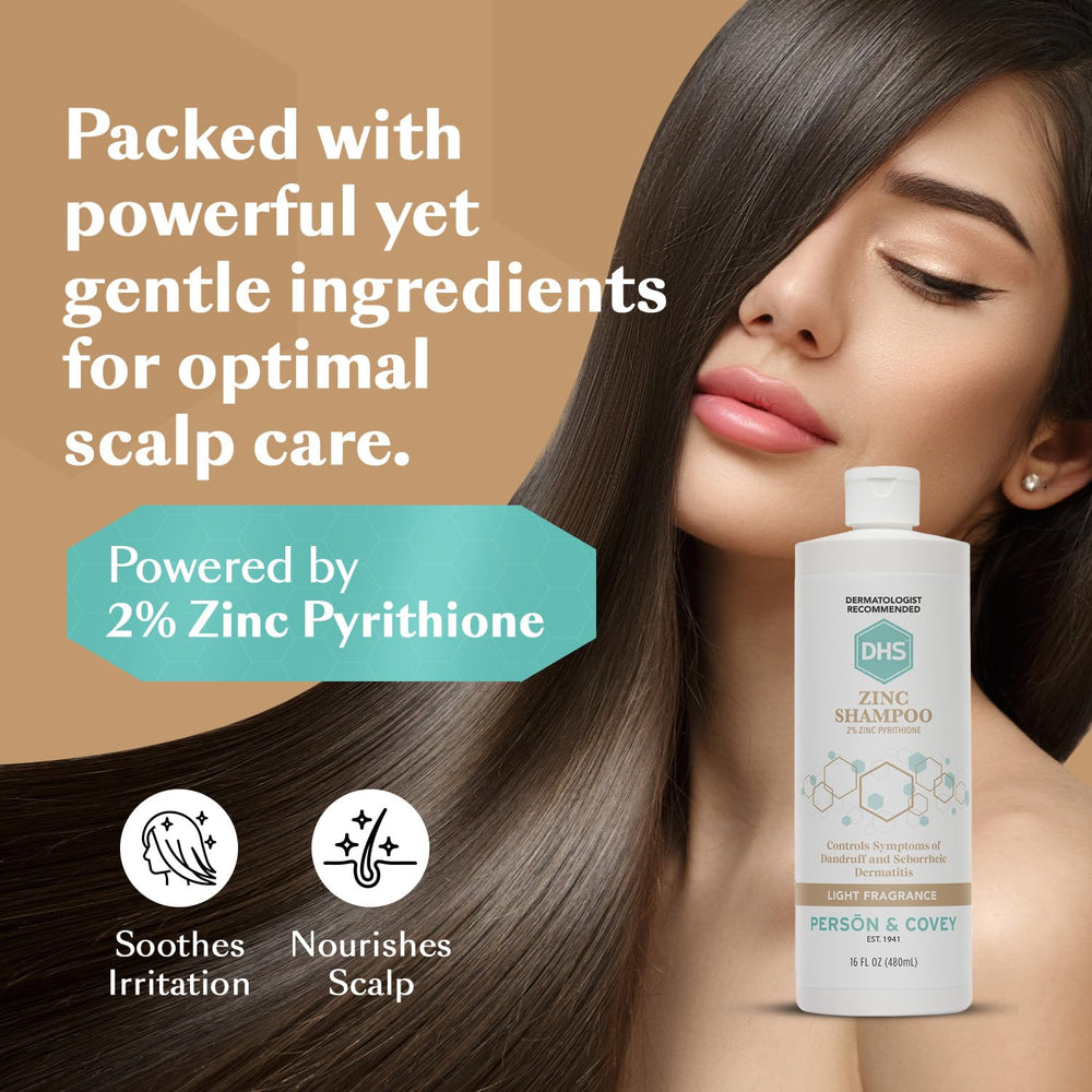 DHS Zinc Shampoo: cabello manejable, desenredado tras el lavado.