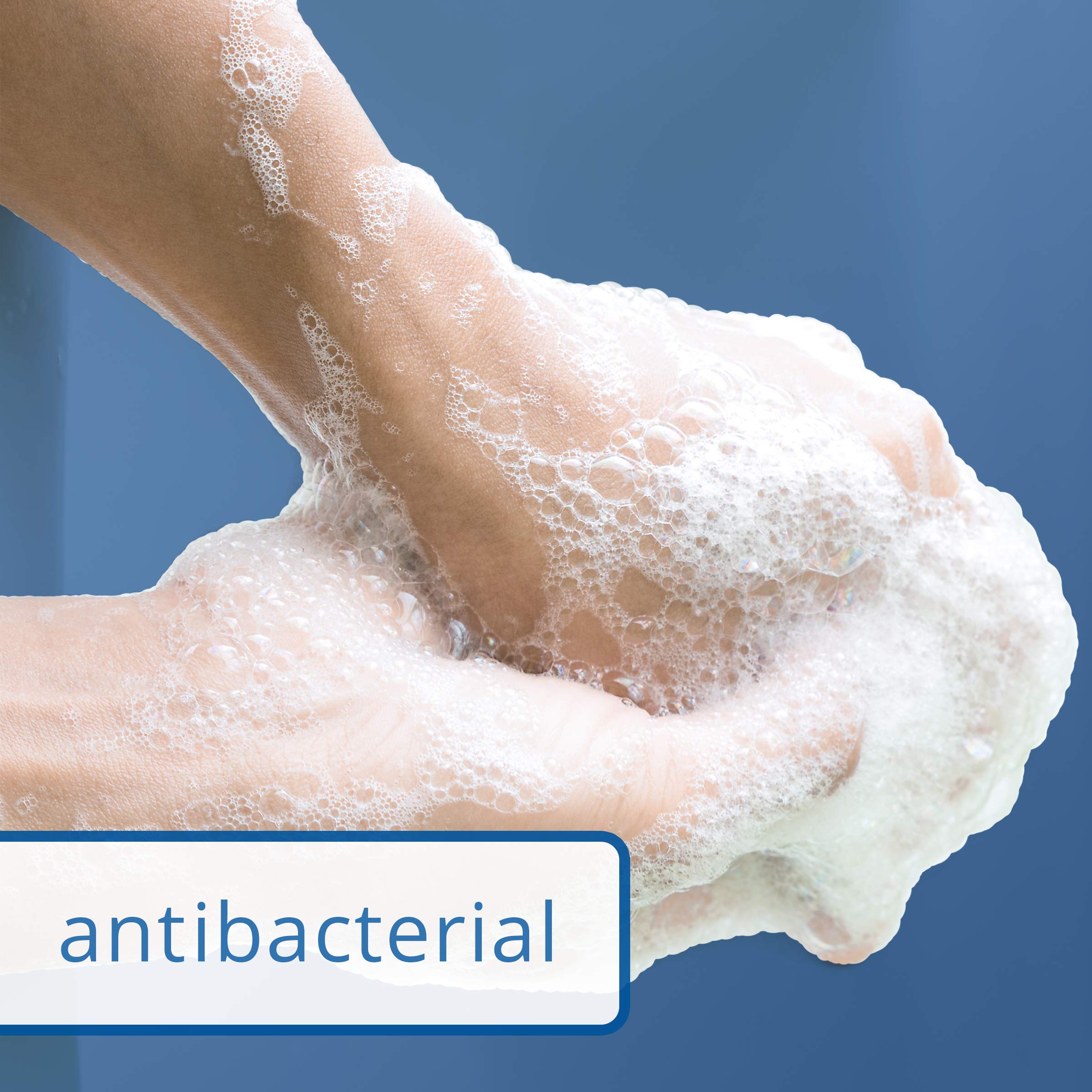 Dial Jabon Barra Antibacteriano Montaña Fresca, espuma cremosa para una limpieza suave.