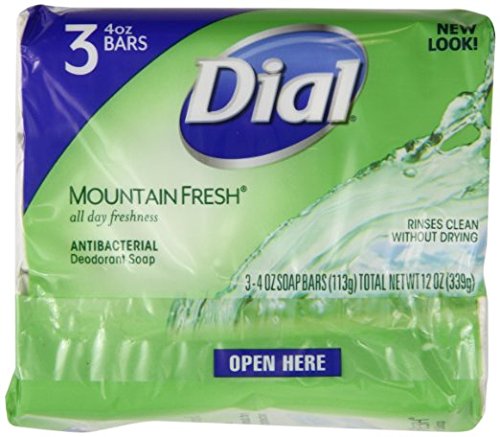 Dial jabón antibacteriano barra espuma suave para uso diario